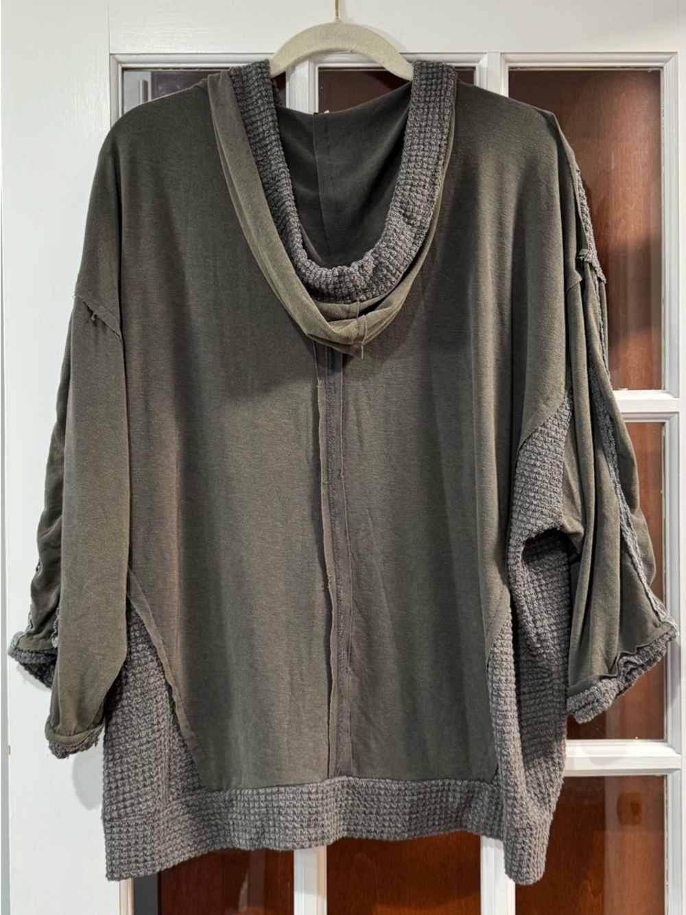 EUC POL Hooded Zip Pullover - Picture 2 of 2